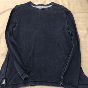 Transcript lg blue long sleeve jersey